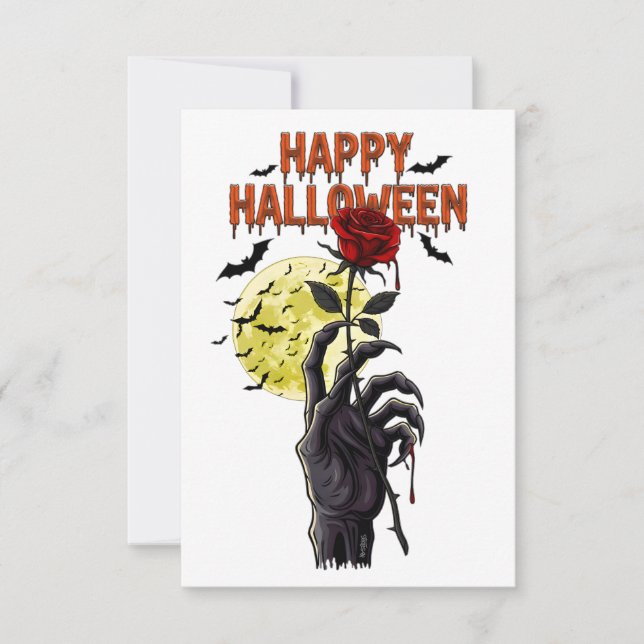 Convite halloween (Frente)