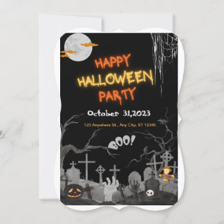 Convite Halloween