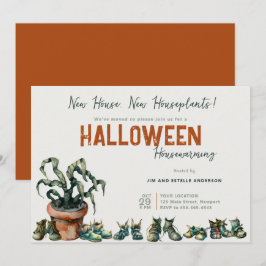 Convite Halloween Agregando novos Calçados Teracotta