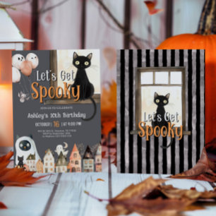 Convite Halloween Aniversário