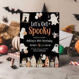 Convite Halloween Aniversário | Vamos fica assustado