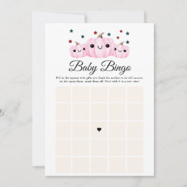 Convite Halloween Baby Shower Cute Boo Baby Shower Bingo
