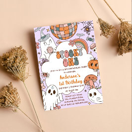 Convite Halloween Birthday Spooky One Party