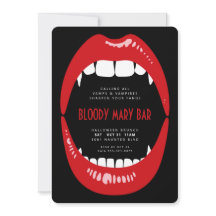 Halloween Bloody Mary Vampire Brunch Invent