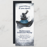 Halloween do Chapéu Negro da Bruxa