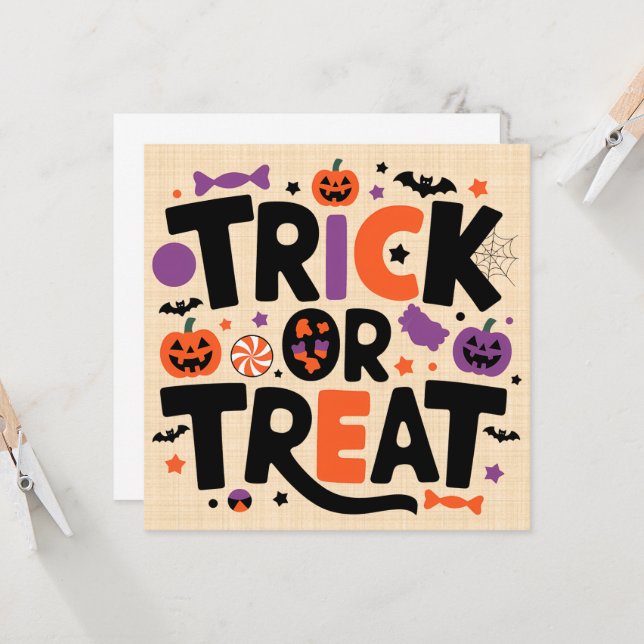 Convite Halloween - festivités fantomatiques (Frente/Verso In Situ)