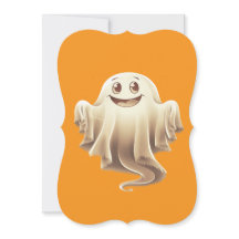 Halloween Ghost Smiling