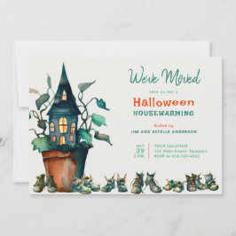 Convite Halloween House Aquecendo Nova Fábrica de Calçados