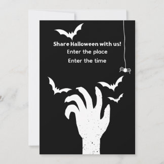Convite Halloween invitation