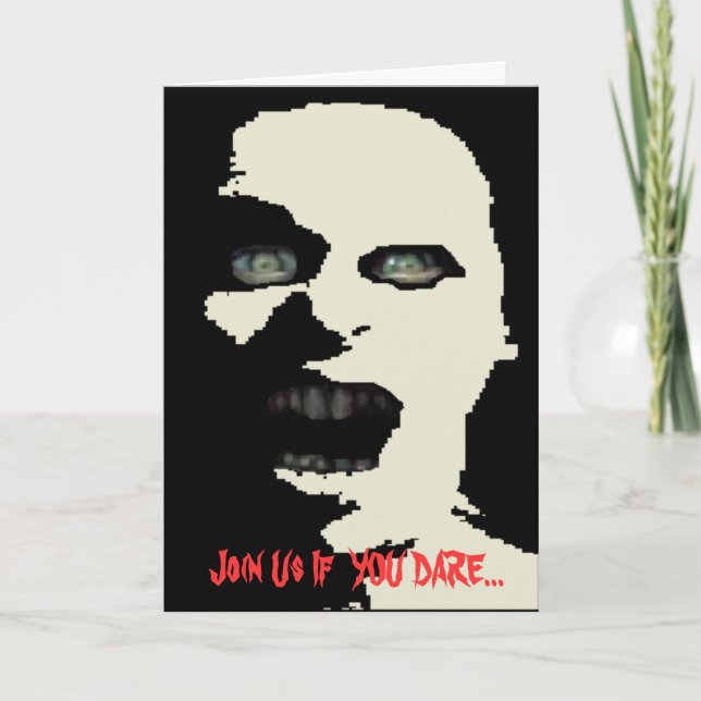 Convite Halloween Invitation Card (Frente)