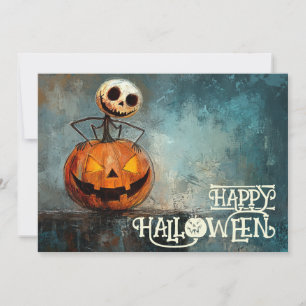Convite Halloween Jack-O’-Laugh Lanterna