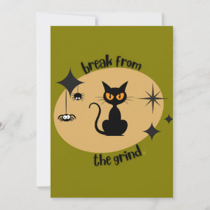 Convite Halloween - Médio Century BFTG