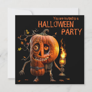 Convite Halloween Pumpkin