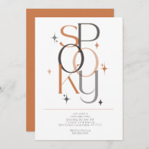 Halloween Retro Moderno Mínimo e Spooky