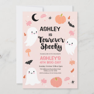 Convite Halloween Rosa De Halloween Para Sempre É Um Anive