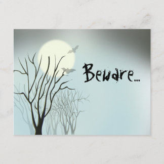 Convite Halloween Spooky Moon