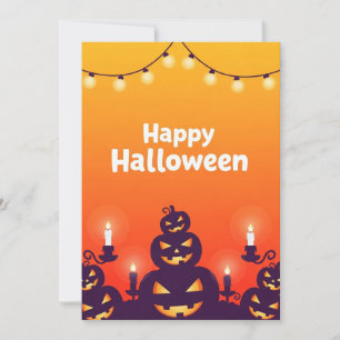 Convite Halloween Spooky Night Invitation