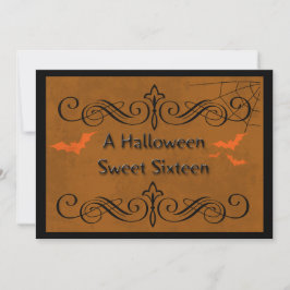 Convite Halloween Sweet Sessenta