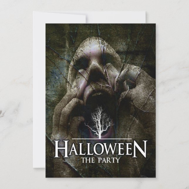 Convite Halloween "The Party" (Frente)