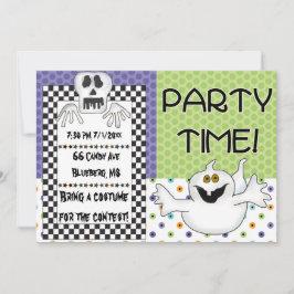 Convite Halloween Themed Invite