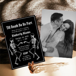 Convite Halloween Till Death Do Us Part Bridal Shower