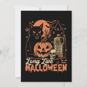 Convite Halloween Vivo