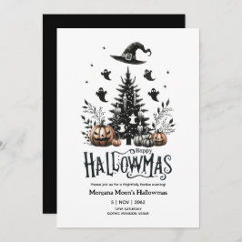 Convite Hallowmas Invoca a Mashup de Natal no Halloween