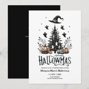 Convite Hallowmas Invoca a Mashup de Natal no Halloween