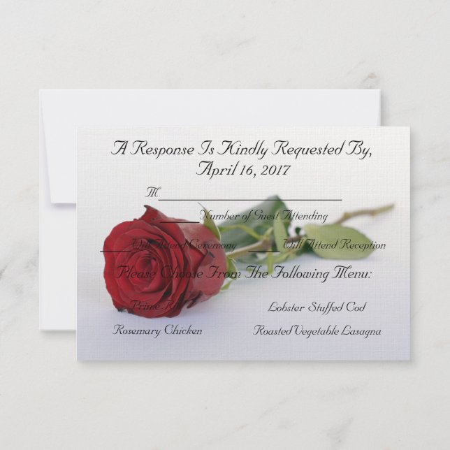 Convite HAMbyWG- Resposta/Envelope "Red Rose of Love" (Verso)