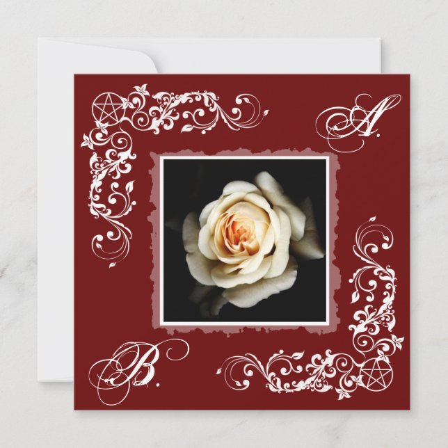 Convite Handfasting (Frente)