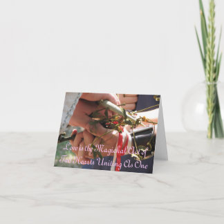 Convite Handfasting/Wedding Invitation