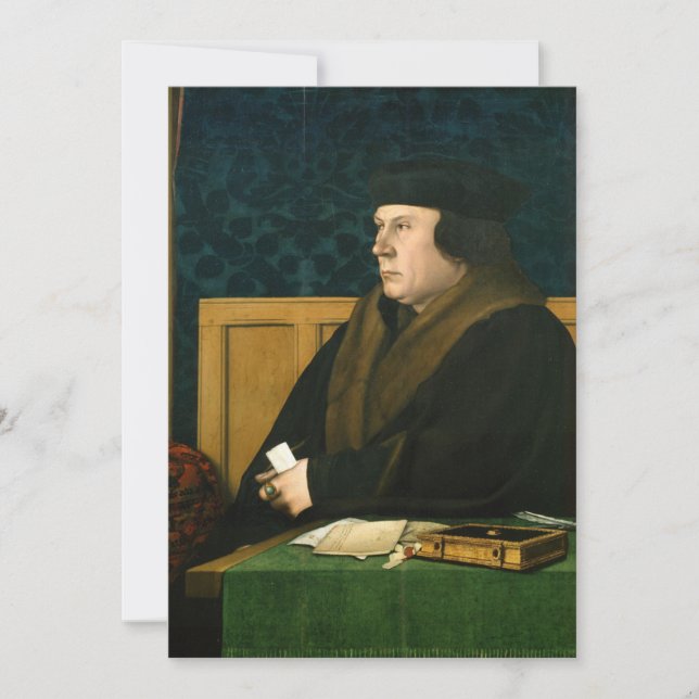Convite Hans Holbein, o Younger - Thomas Cromwell (Frente)