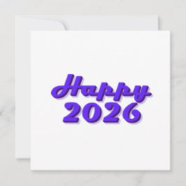 Convite Happy 2026