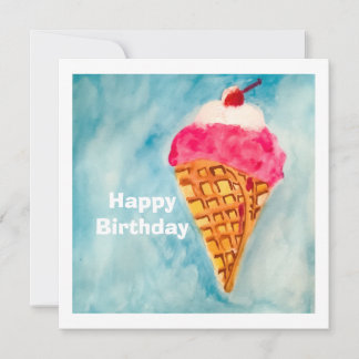 Convite Happy Birthday
