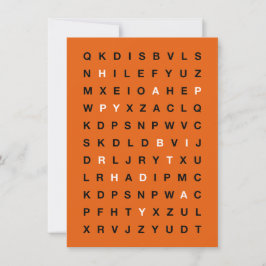 Convite Happy Birthday Printable Card – Minimal Design