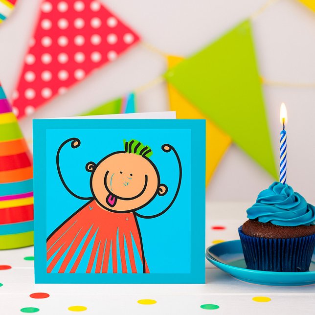 Convite Happy Boy Invitations (Criador carregado)