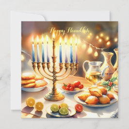 Convite Happy Hanukkah