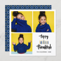 Happy Hanukkah Candles | Feriados 3 fotografias