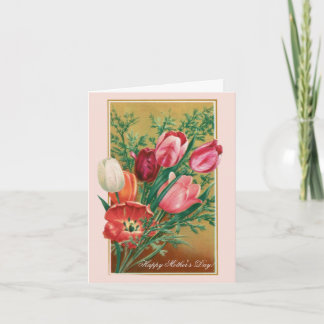 Convite Happy Mother's Day!  Retro Congratulations card