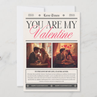 Convite Happy Valentine’s Day Romantic Wall Art 