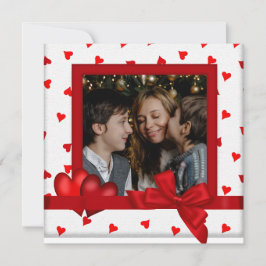 Convite Happy Valentine's Day Card with Photo