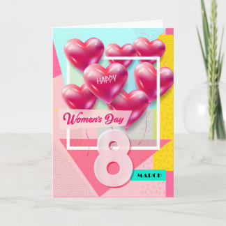 Convite Happy Women’s Day! 8th March International Holiday