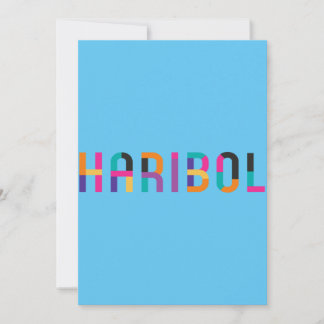 Convite  Haribol Nitai Gaur           