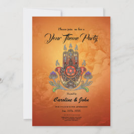 Convite Harmonia de cor e forma