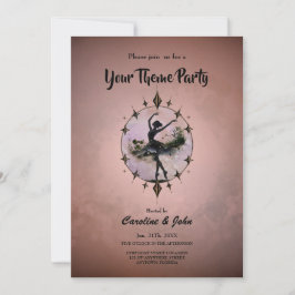 Convite Harmonia do Movimento A bailarina à luz das estrel