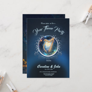 Convite Harpa Celestial dos Céus Limitados pela Lua.