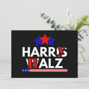 Convite Harris Walz 24 Harry Balz 2024 Meme Democráticos