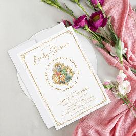 Convite Harry Potter | Chá de fraldas de repouso Hogwarts