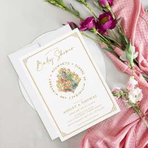 Convite Harry Potter   Chá de fraldas de repouso Hogwarts