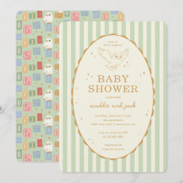 Convite Harry Potter Hedwig Gender Neutral Baby Shower